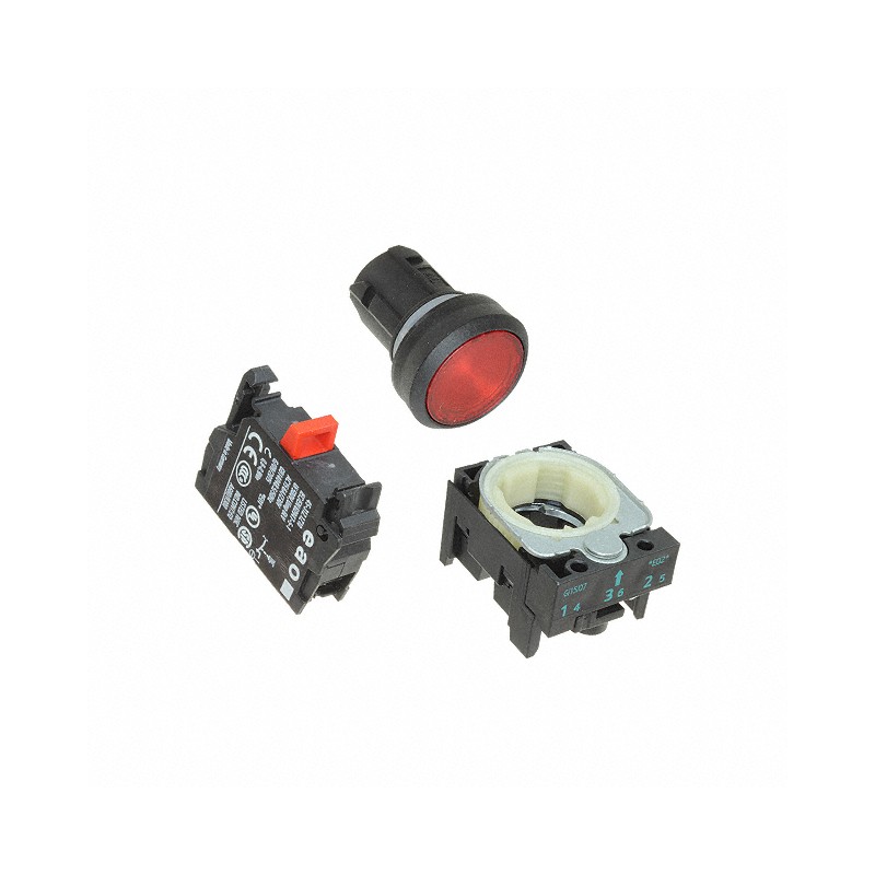 1 pcs : 45-1131.1120.000.102 - SWITCH PUSH SPST-NC 10A 500V