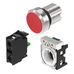 1 pcs : 45-1131.2120.000.102 - SWITCH PUSH SPST-NC 10A 500V