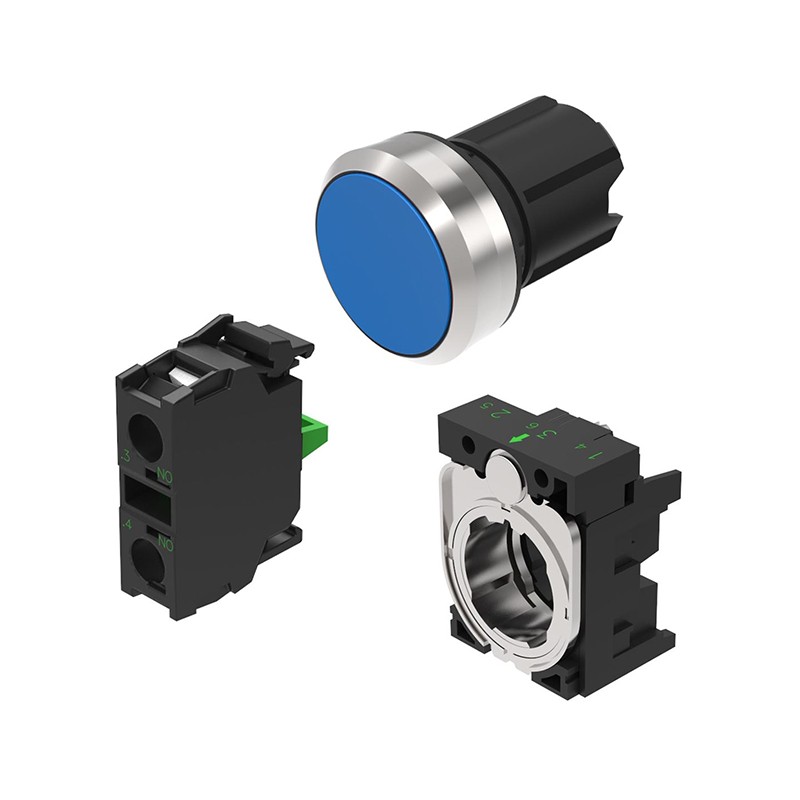 1 pcs : 45-1131.3160.000.101 - SWITCH PUSH SPST-NO 10A 500V