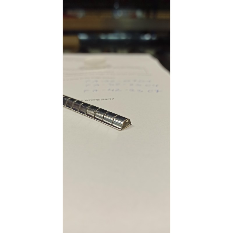 1 pcs - FS-036-094-SA-T, Shielding Strip of Beryllium Copper With Self-Adhesive 406mm x 8.9mm x 3.8mm