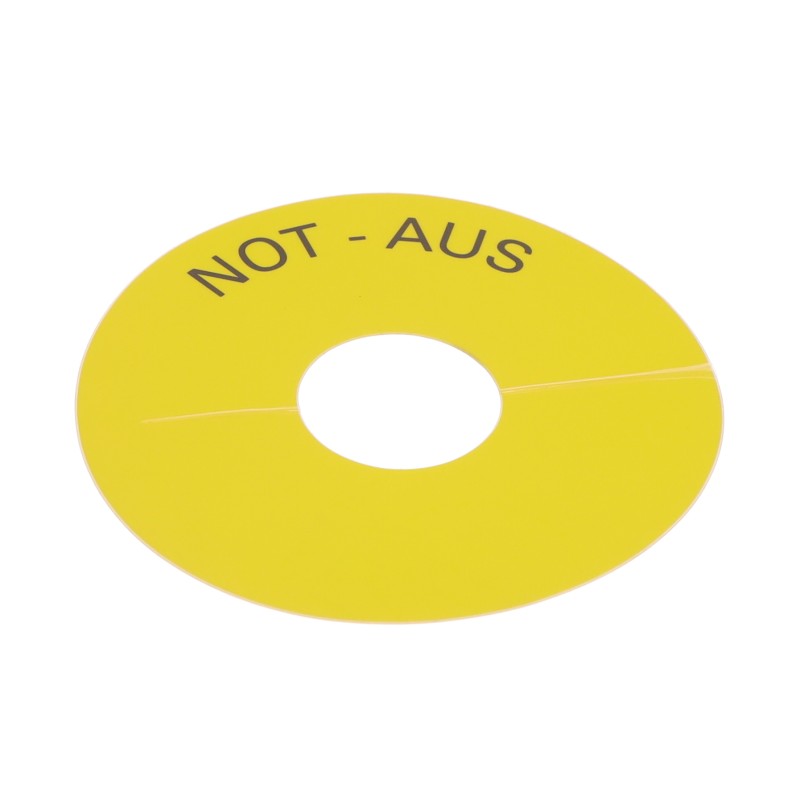 1 pcs : 45-50J.140P - LEGEND PLATE, 75 MM, PLASTIC, N