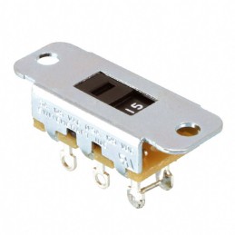 1 pcs : 46256LFRX - SWITCH SLIDE DPDT 3A 125V