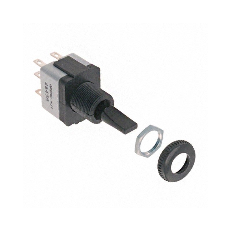 1 pcs : 4649A22UU - SWITCH TOGGLE DPDT 6A 125V