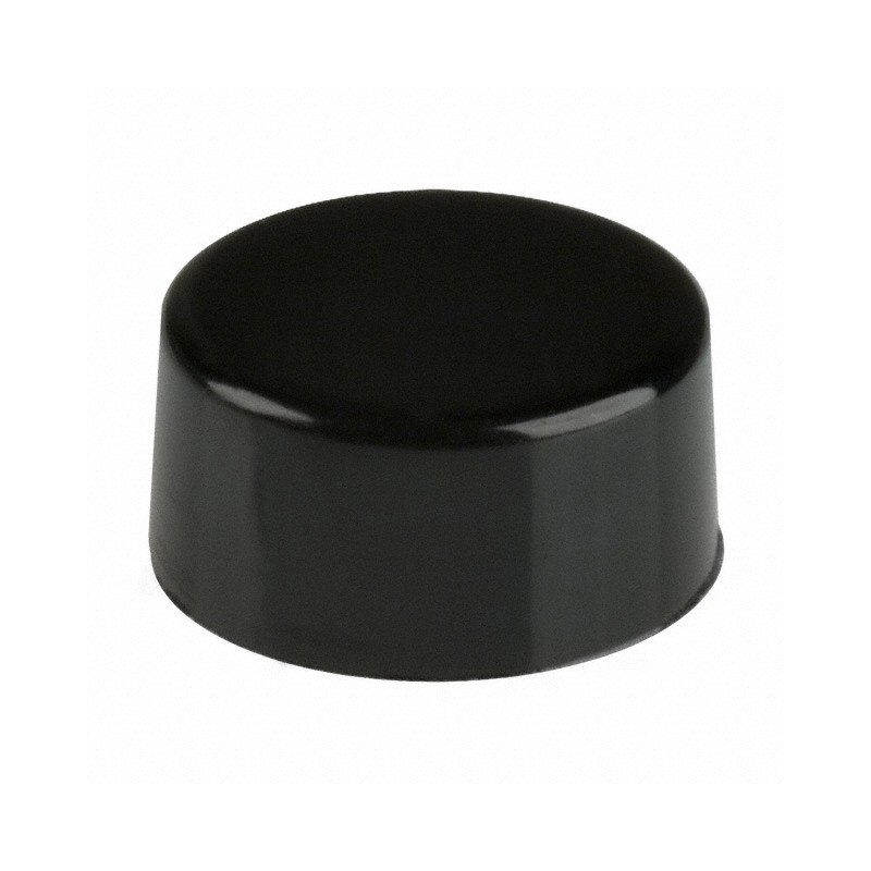 1 pcs : 465802000 - CAP PUSHBUTTON ROUND BLACK
