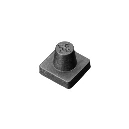 1 pcs : 4697 - BLACK RUBBER JOYSTICK NUBBIN CAP