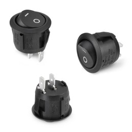 1 pcs : 471002268143 - SWITCH ROCKER SPST 10A 250V