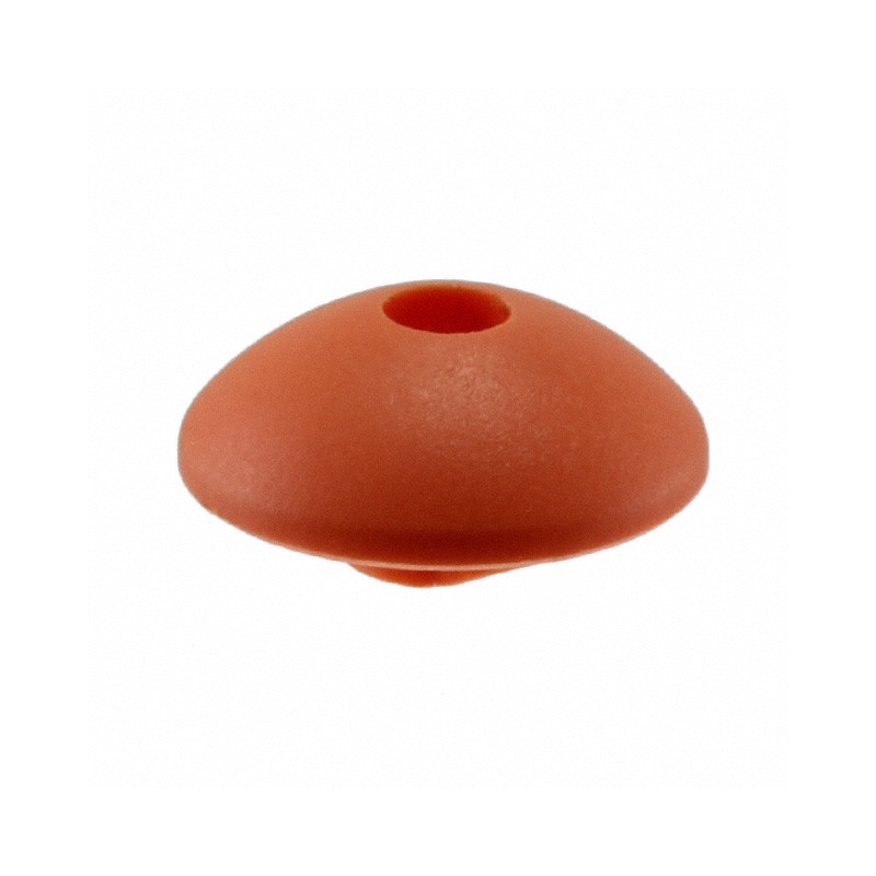 1 pcs : 481D04001 - CAP PUSHBUTTON ROUND ORANGE