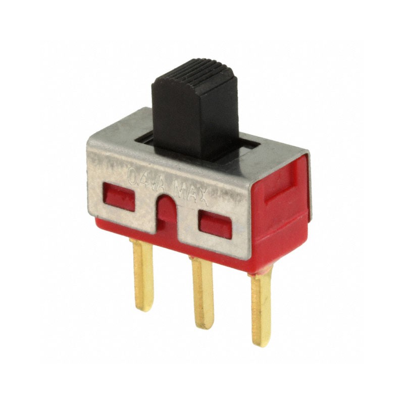 1 pcs : 48ASSP3S1M2RBT - SWITCH SLIDE SPDT 0.4VA 20V