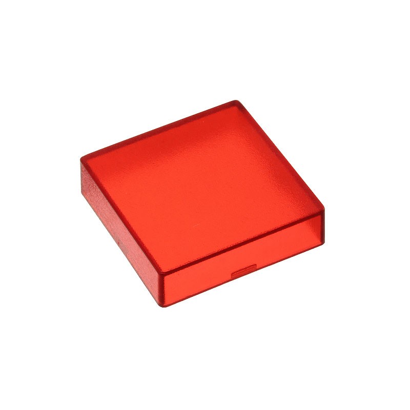 1 pcs : 5.49.077.012/1306 - CONFIG SWITCH LENS RED SQUARE