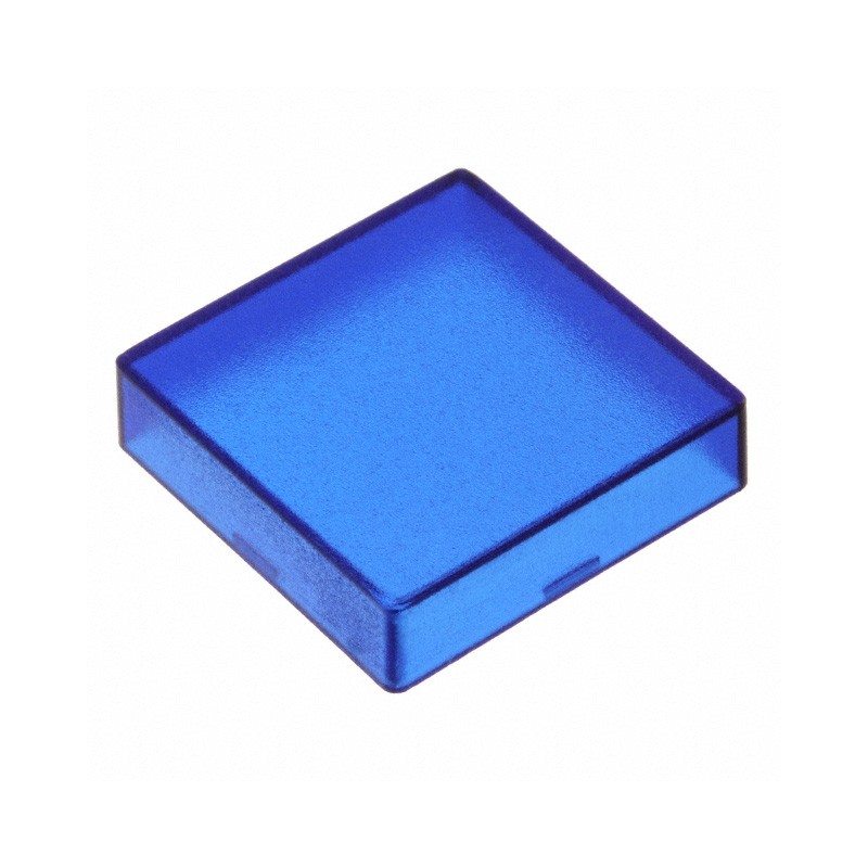 1 pcs : 5.49.077.012/1607 - CONFIG SWITCH LENS BLUE SQUARE