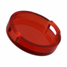1 pcs : 5.49.257.011/1301 - CONFIG SWITCH LENS RED ROUND
