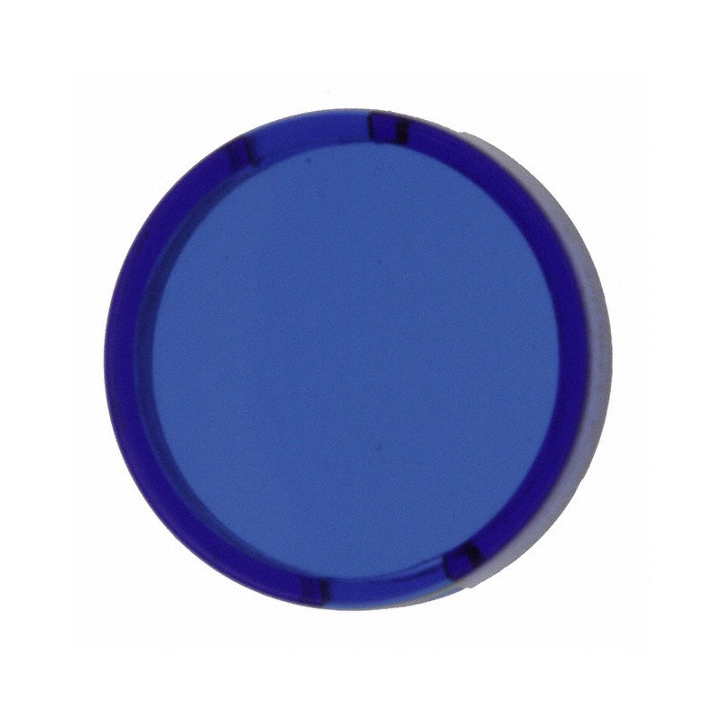 1 pcs : 5.49.257.011/1601 - CONFIG SWITCH LENS BLUE ROUND