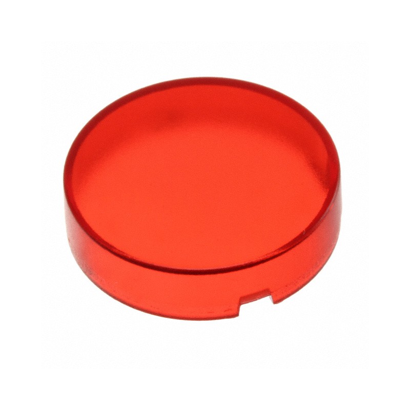 1 pcs : 5.49.259.018/1306 - CONFIG SWITCH LENS RED ROUND