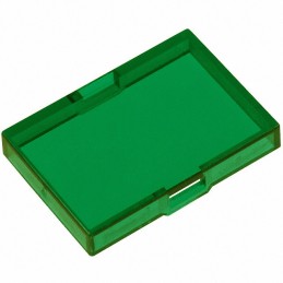 1 pcs : 5.49.275.032/1502 - CONFIG SWITCH LENS GREEN RECT