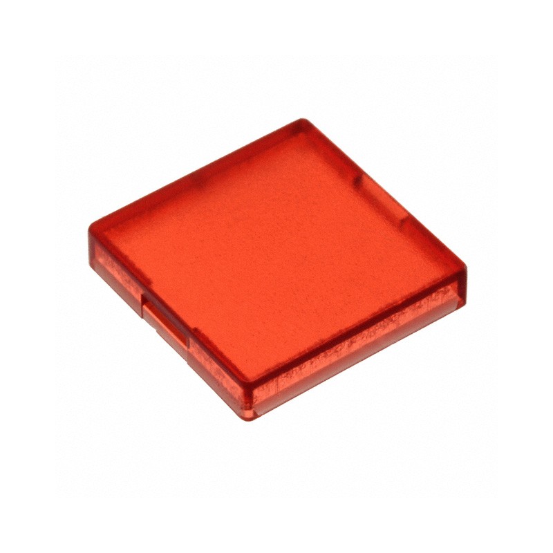 1 pcs : 5.492.77.052/1301 - CONFIG SWITCH LENS RED SQUARE