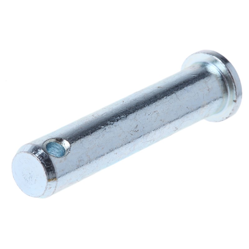 1 Bag of 10 - RS PRO 1 1/2in Bright Zinc Plated Steel Clevis Pin, 5/16in Diameter