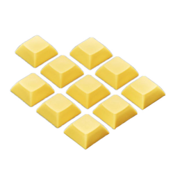 1 pcs : 5009 - DARK YELLOW DSA KEYCAPS FOR MX C