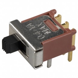 1 pcs : 500ASSP1M6RE - SWITCH SLIDE SPDT 0.4VA 20V