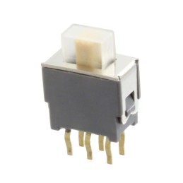 1 pcs : 500RDP3S1M2RE - SWITCH SLIDE DPDT 0.4VA 20V