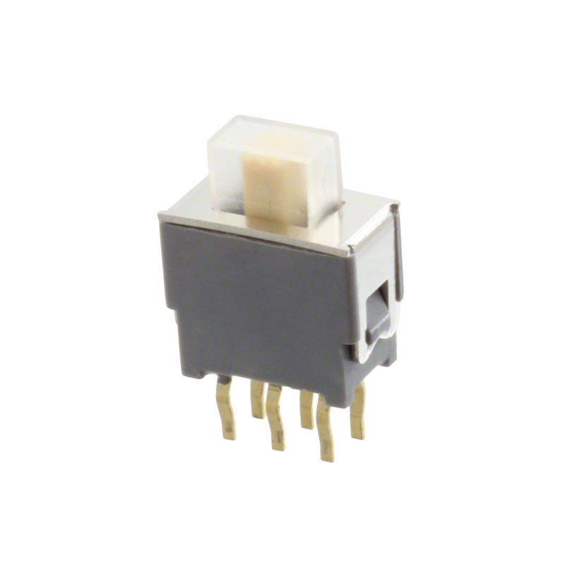 1 pcs : 500RDP3S1M2RE - SWITCH SLIDE DPDT 0.4VA 20V