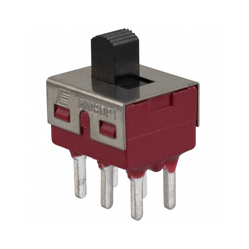 1 pcs : 500SDP1S1M2QEA - SWITCH SLIDE DPDT 5A 120V