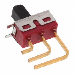 1 pcs : 500SSP1S2M7REA - SWITCH SLIDE SPDT 0.4VA 20V