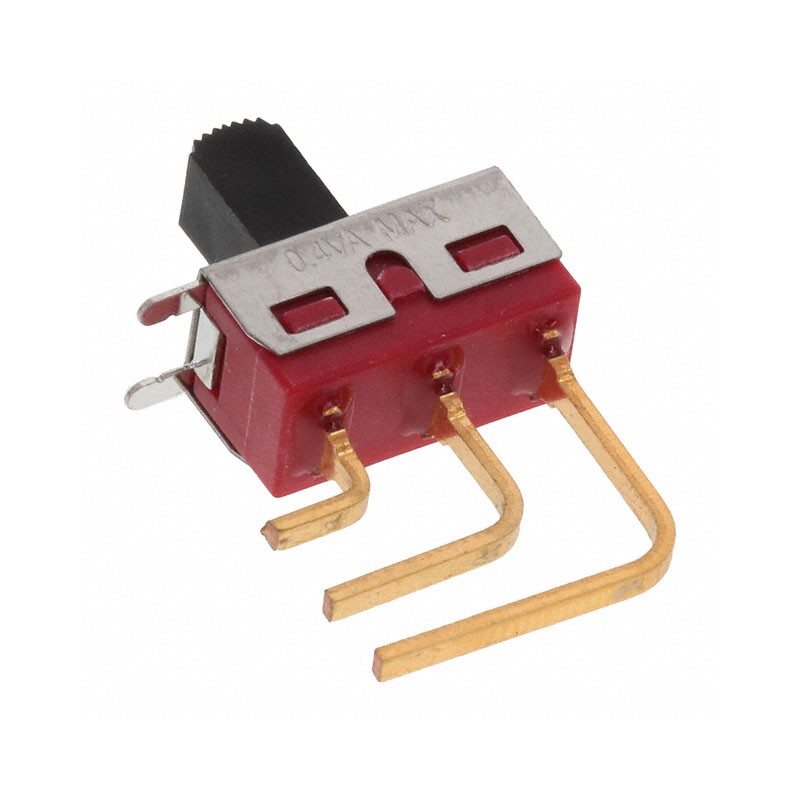 1 pcs : 500SSP1S2M7REA - SWITCH SLIDE SPDT 0.4VA 20V