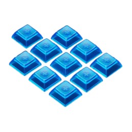 1 pcs : 5014 - TRANSLUCENT BLUE DSA KEYCAPS FOR
