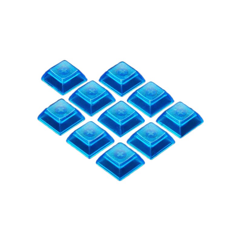 1 pcs : 5014 - TRANSLUCENT BLUE DSA KEYCAPS FOR