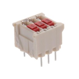 1 pcs : 5161390-3 - SWITCH SLIDE DIP SPST 0.025A 50V