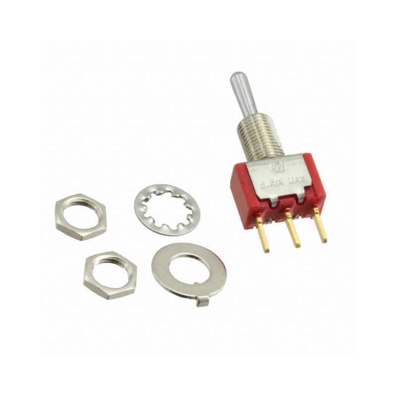 1 pcs : 5-1825137-0 - SWITCH TOGGLE SPDT 0.4VA 20V
