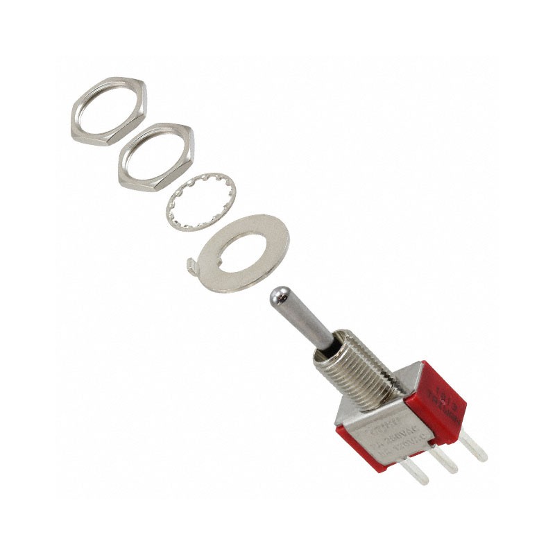 1 pcs : 5-1825137-1 - SWITCH TOGGLE SPDT 5A 120V