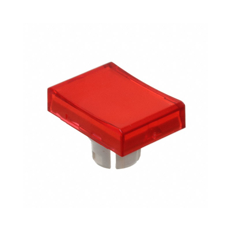 1 pcs : 51-904.2 - CAP PUSHBUTTON RECTANGLE RED