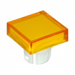 1 pcs : 51-953.4 - CAP PUSHBUTTON SQUARE YLW