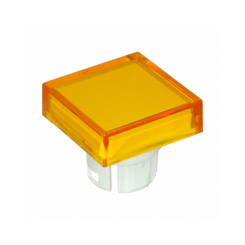 1 pcs : 51-953.4 - CAP PUSHBUTTON SQUARE YLW
