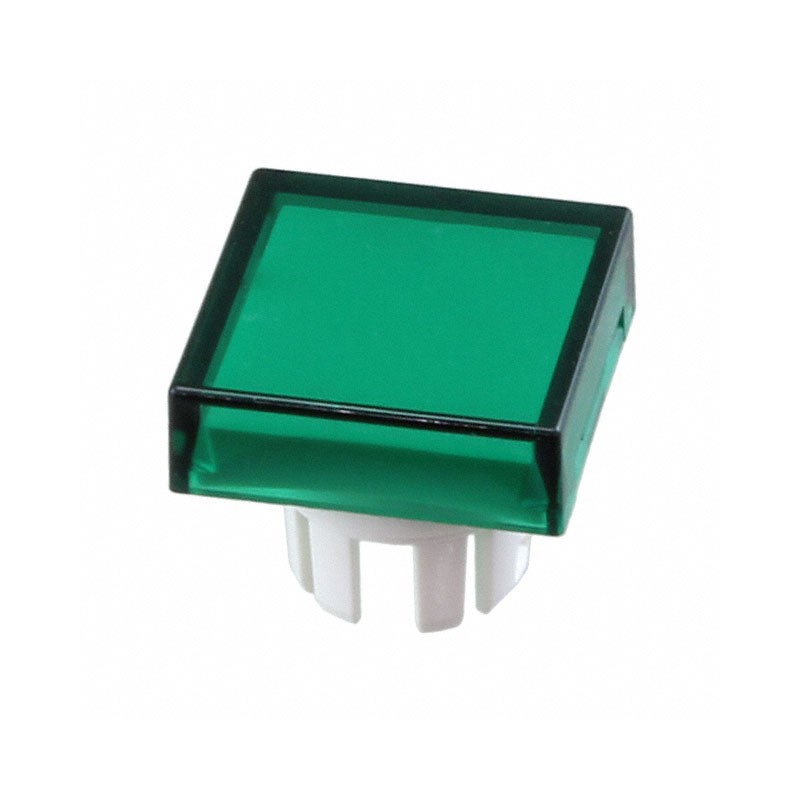 1 pcs : 51-953.5 - CAP PUSHBUTTON SQUARE GRN