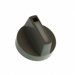 1 pcs : 52-929.9 - ROTATING KNOB GRAY/WHITE D18 PLA