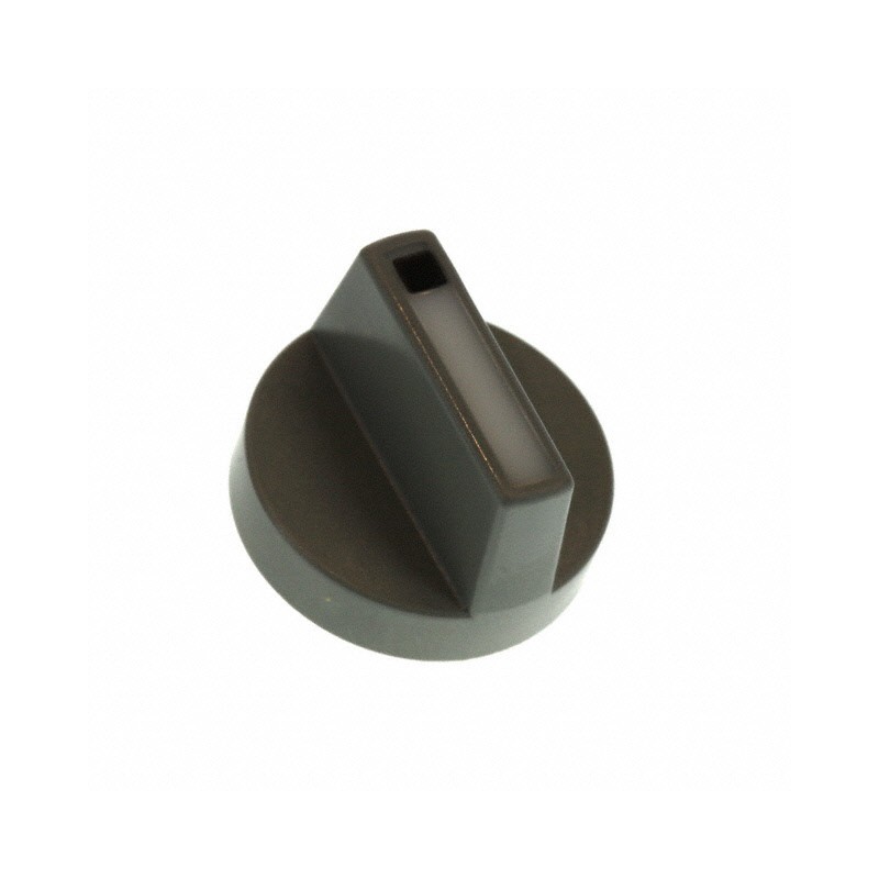 1 pcs : 52-929.9 - ROTATING KNOB GRAY/WHITE D18 PLA