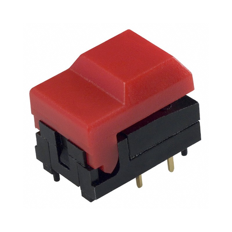 1 pcs : 5501MREDX - SWITCH PUSH SPDT 0.3A 12V