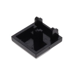 1 pcs : 5511BLKX - RECTANGLE SWITCH CAP BLACK