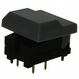 1 pcs : 5511MGRYX - SWITCH PUSH SPDT 0.03A 12V