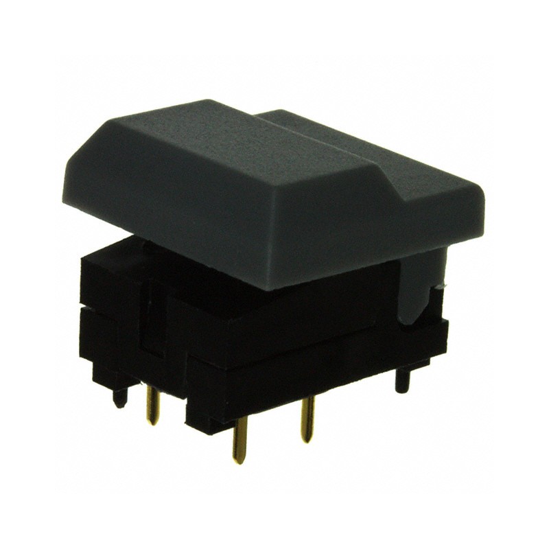 1 pcs : 5511MGRYX - SWITCH PUSH SPDT 0.03A 12V