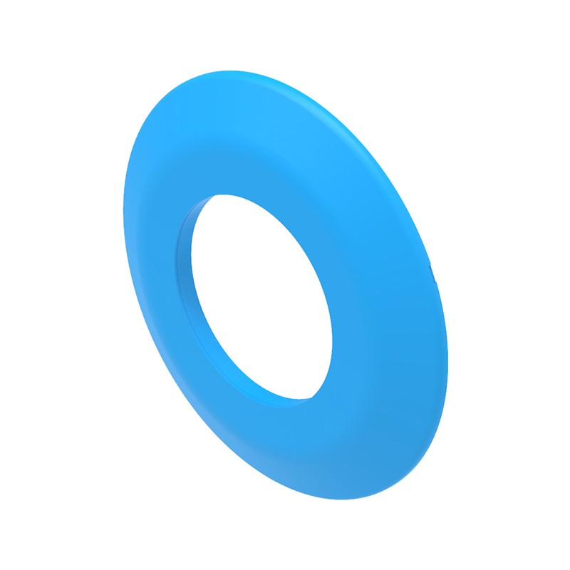 1 pcs : 56-1600 - FRONT BEZEL BLUE RAL 5017 ROUND