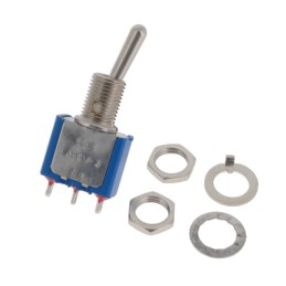 1 pcs : 5636ABULCSA - SWITCH TOGGLE SPDT 6A 125V