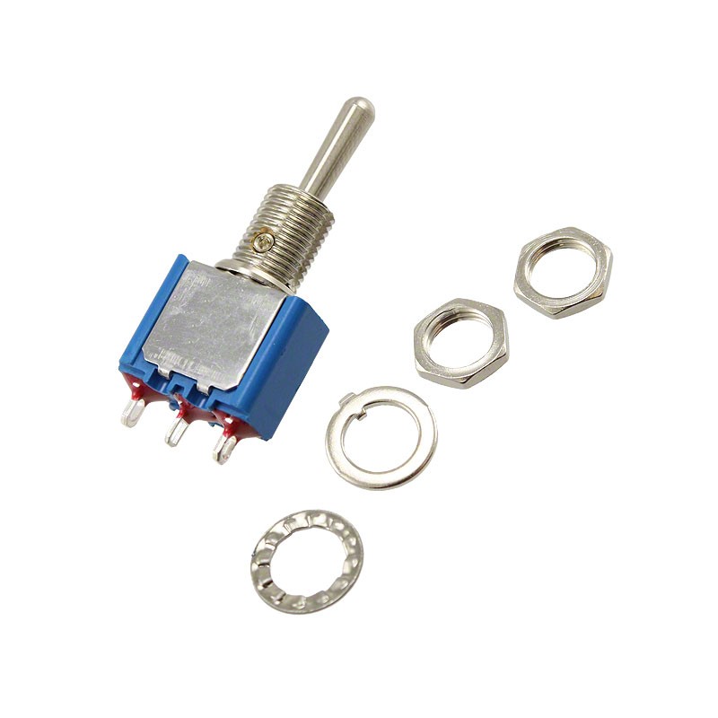 1 pcs : 5637AB - SWITCH TOGGLE SPDT 6A 125V