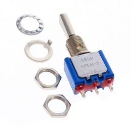1 pcs : 5639AB9 - SWITCH TOGGLE SPDT 6A 125V