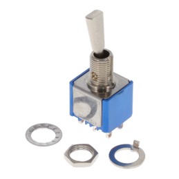 1 pcs : 5642AB9 - SWITCH TOGGLE DPDT 6A 125V