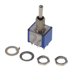 1 pcs : 5644TH1RAB - SWITCH TOGGLE SP3T 6A 125V