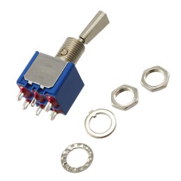1 pcs : 5646AB9 - SWITCH TOGGLE DPDT 6A 125V