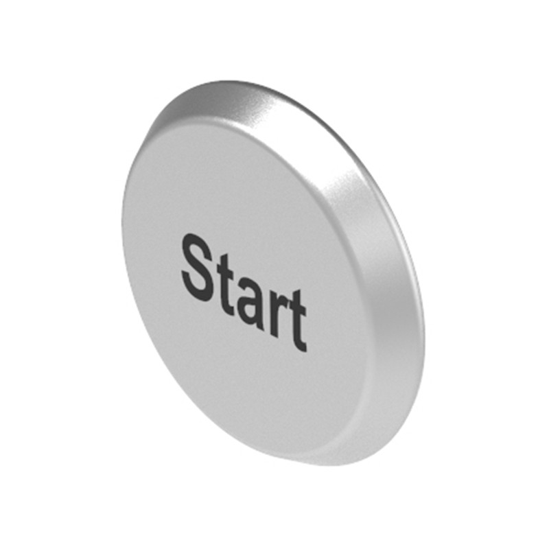 1 pcs : 56-6.00011 - CONFIG SWITCH LENS SILVER ROUND